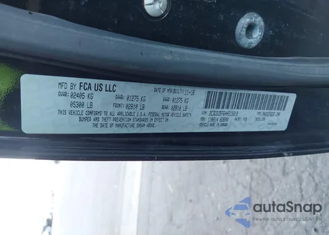 2017 Dodge Challenger R/T z USA, uszkodzony, nr VIN 2C3CDZBT6HH519319